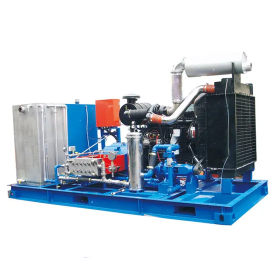 1500bar Diesel High-Pressure Ship Paint Rust Removal Chemical Plant Pipeline Cleaning Machine